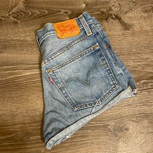 Vintage Levi jean shorts
